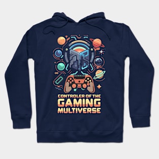 Controller of the GAMING multiverse futuristic space themed gaming #3 Hoodie